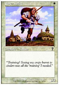 Eager Cadet (7th Edition) Medium Play
