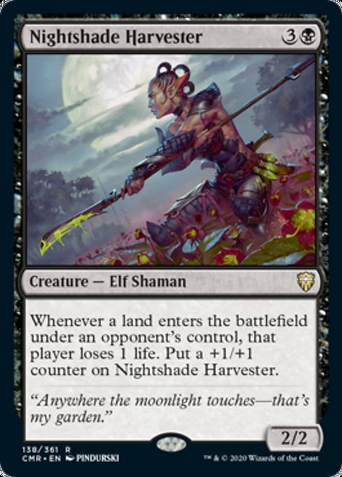 Nightshade Harvester (Commander Legends) Near Mint