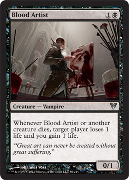 Blood Artist (Avacyn Restored) Light Play Foil