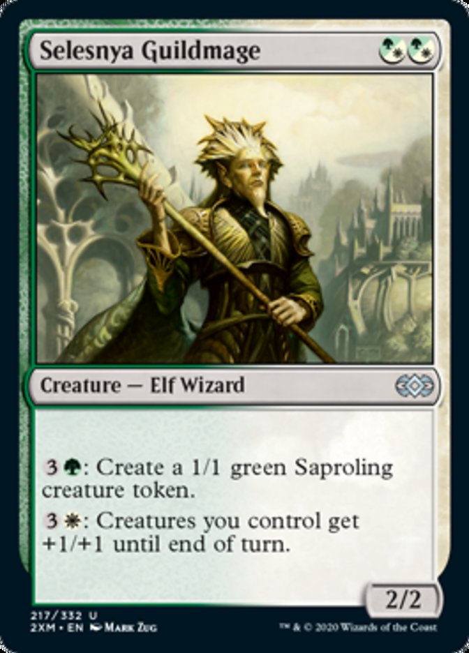 Selesnya Guildmage (Double Masters) Near Mint Foil