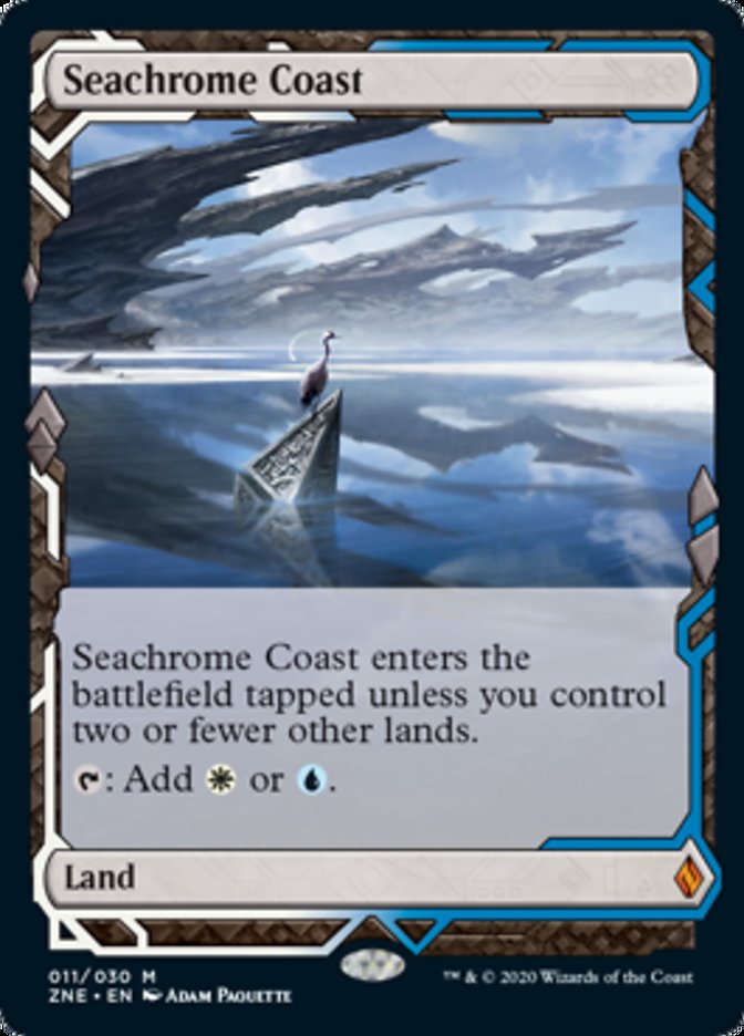 Seachrome Coast (Zendikar Rising Expeditions) Near Mint Foil