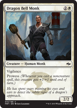 Dragon Bell Monk (Fate Reforged) Near Mint