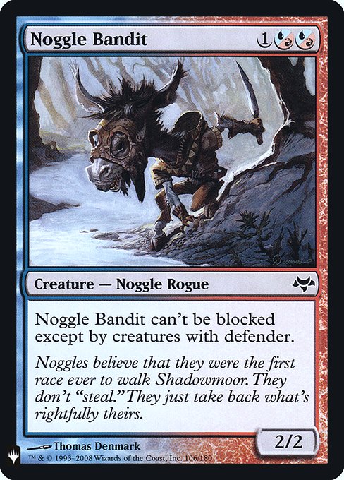 Noggle Bandit (Mystery Booster Retail Edition Foils) Near Mint Foil