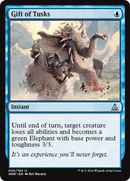 Gift of Tusks (Oath of the Gatewatch) Near Mint