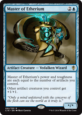Master of Etherium (Commander 2016 Edition) Near Mint