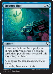 Treasure Hunt (Commander 2018) Light Play