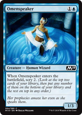 Omenspeaker (Magic 2019 Core Set) Near Mint