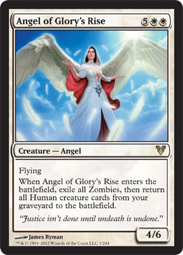 Angel of Glory's Rise (Avacyn Restored) Light Play Foil