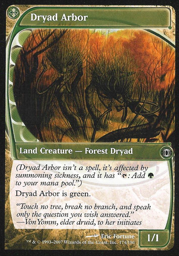 Dryad Arbor (Futuresight) Medium Play