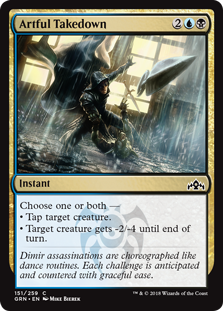 Artful Takedown (Guilds of Ravnica) Near Mint