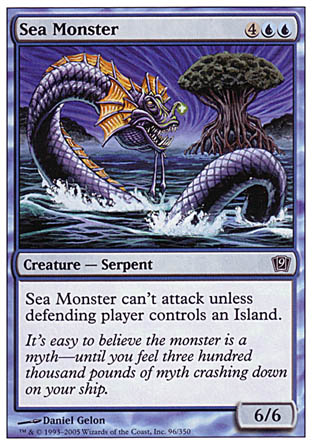 Sea Monster (9th Edition) Medium Play