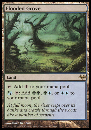 Flooded Grove (Eventide) Medium Play