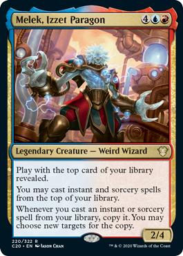 Melek, Izzet Paragon (Commander 2020 Ikoria) Near Mint