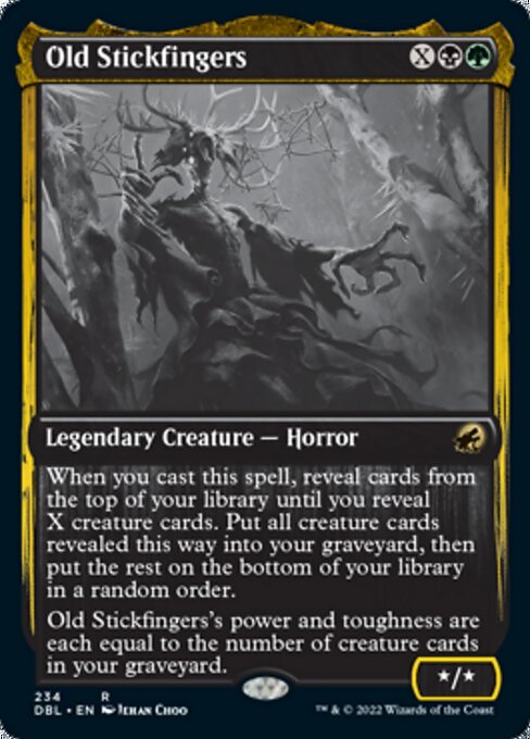 Old Stickfingers (Innistrad: Double Feature) Near Mint Foil
