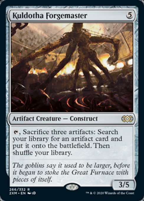 Kuldotha Forgemaster (Double Masters) Near Mint Foil