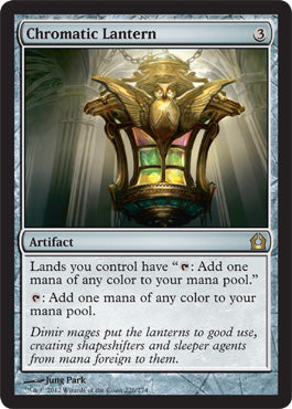 Chromatic Lantern (Return to Ravnica) Light Play Foil