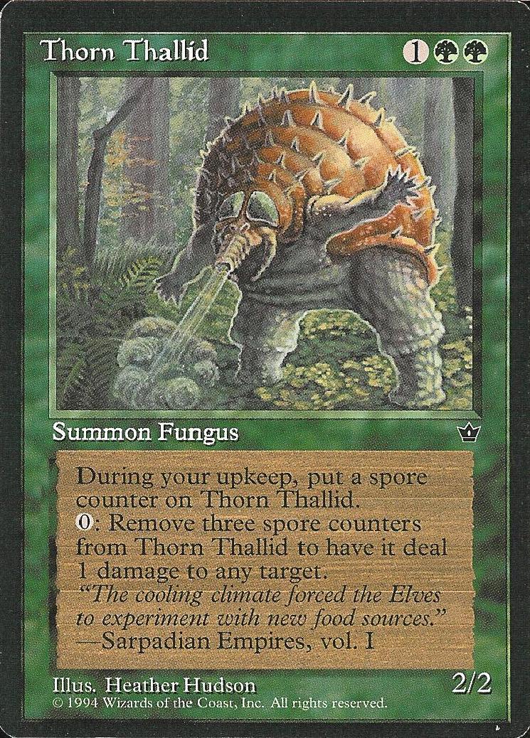 Thorn Thallid (2) (Fallen Empires) Near Mint