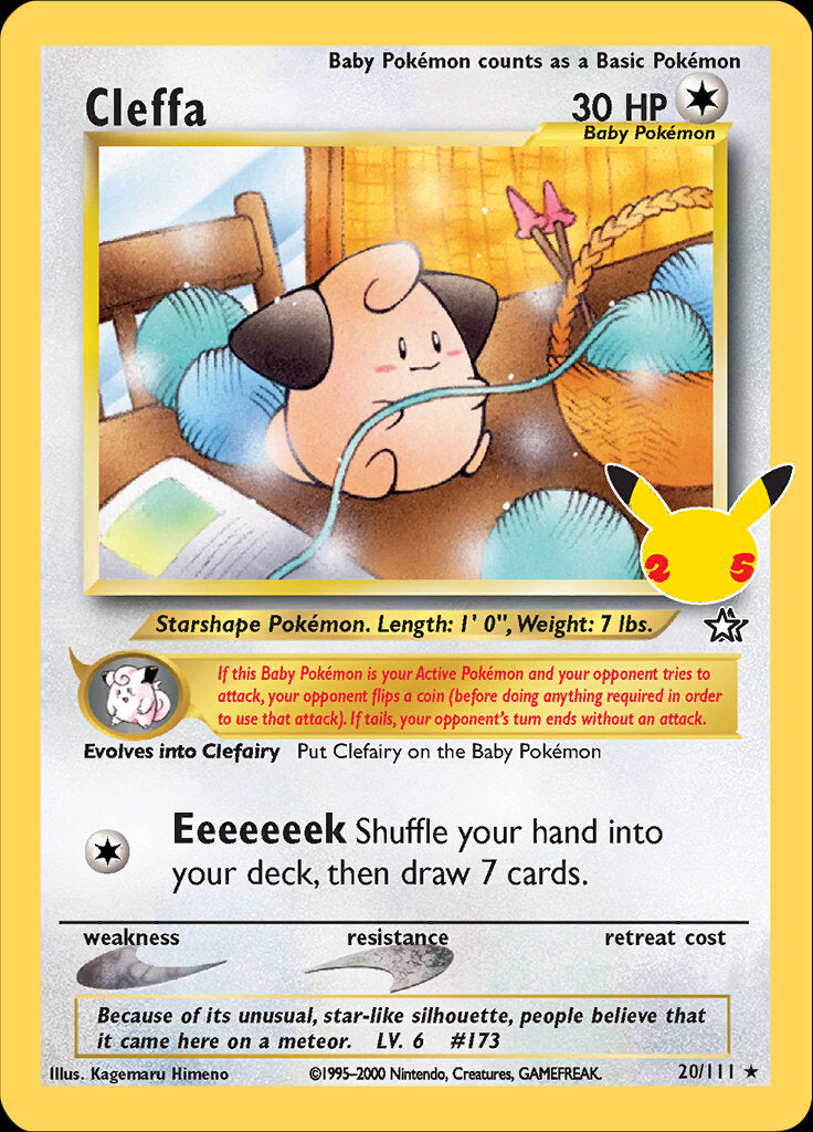 Cleffa (20/111) [SWSH: Celebrations Classic Collection]