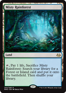 Misty Rainforest (Modern Masters 2017) Near Mint