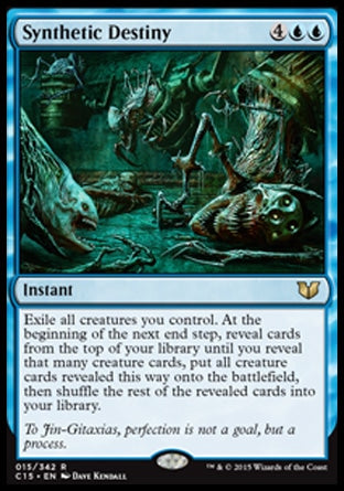 Synthetic Destiny (Commander 2015) Light Play