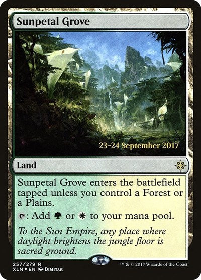 Sunpetal Grove (Promos: Prerelease Cards) Near Mint Foil