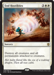 End Hostilities (Khans of Tarkir) Medium Play Foil