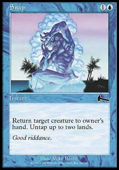 Snap (Urza's Legacy) Medium Play