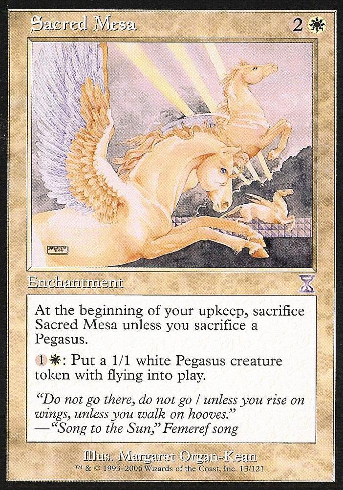Sacred Mesa (Time Spiral Time Shifted) Near Mint