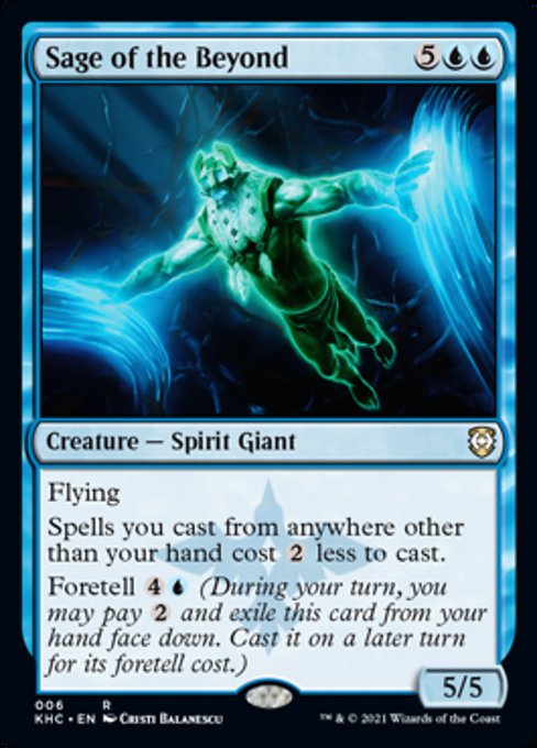 Sage of the Beyond (Commander 2021 Kaldheim) Near Mint