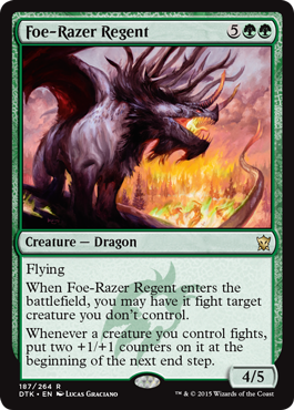 Foe-Razer Regent (Dragons of Tarkir) Medium Play