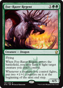 Foe-Razer Regent (Dragons of Tarkir) Light Play