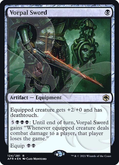 Vorpal Sword (AFR Ampersand Promos) Near Mint Foil