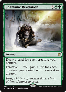 Shamanic Revelation (Commander 2016 Edition) Near Mint