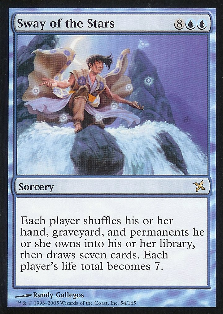 Sway of the Stars (Betrayers of Kamigawa) Medium Play