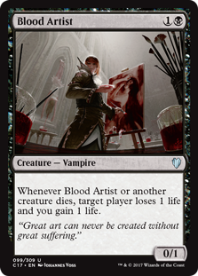 Blood Artist (Commander 2017) Medium Play