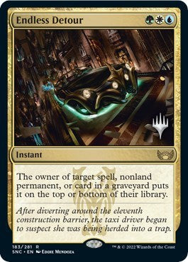 Endless Detour (Promo Pack: Streets of New Capenna) Light Play