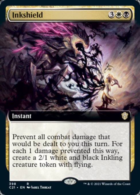 Inkshield (Extended Art) (Commander 2021 Strixhaven) Near Mint