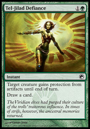 Tel-Jilad Defiance (Scars of Mirrodin) Light Play