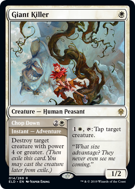 Giant Killer (Throne of Eldraine) Medium Play
