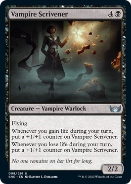 Vampire Scrivener (Streets of New Capenna) Near Mint