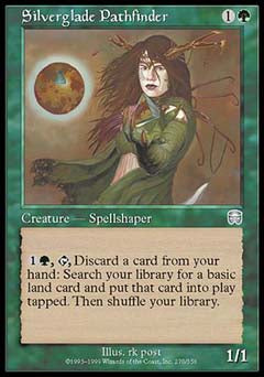 Silverglade Pathfinder (Mercadian Masques) Near Mint Foil