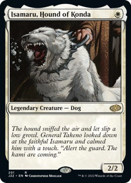Isamaru, Hound of Konda (Jumpstart 2022) Light Play