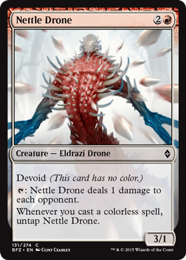 Nettle Drone (Battle for Zendikar) Medium Play