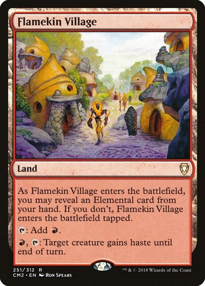 Flamekin Village (Commander Anthology Volume II) Near Mint
