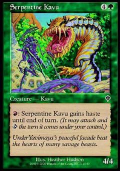 Serpentine Kavu (Invasion) Medium Play