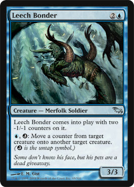 Leech Bonder (Shadowmoor) Medium Play Foil