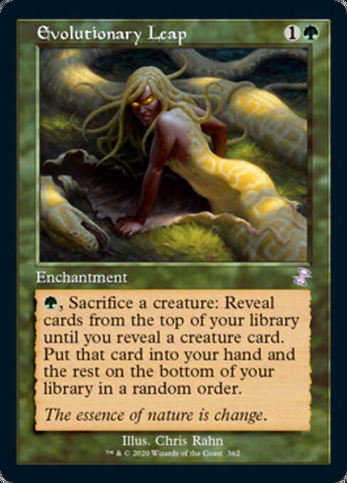 Evolutionary Leap (Time Spiral Remastered) Near Mint Foil
