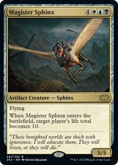 Magister Sphinx (Double Masters 2022) Near Mint