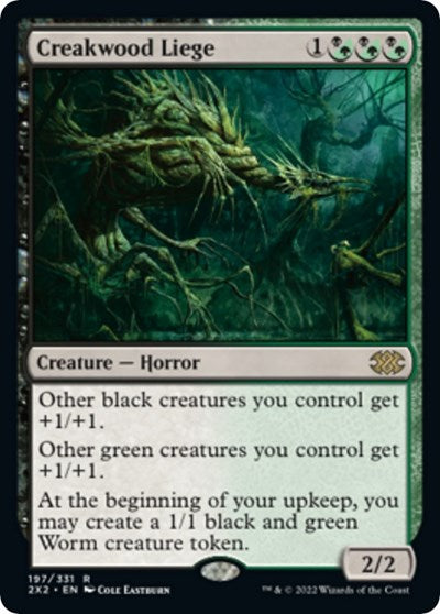 Creakwood Liege (Double Masters 2022) Near Mint Foil