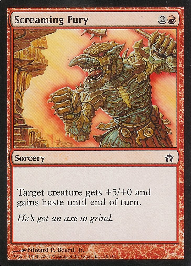 Screaming Fury (Fifth Dawn) Near Mint